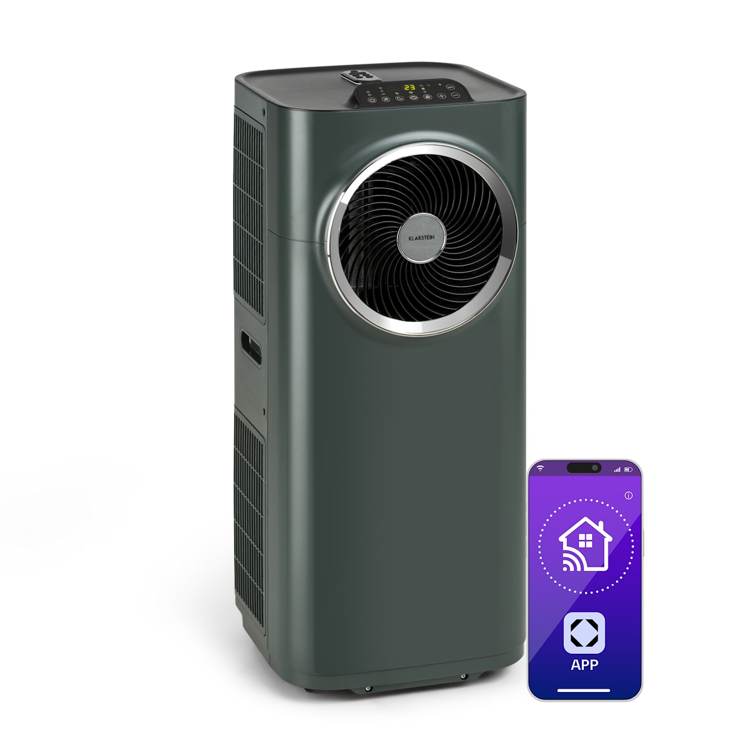 Klarstein Kraftwerk Smart 12 mobiele airco 3-in-1 12.000 BTU