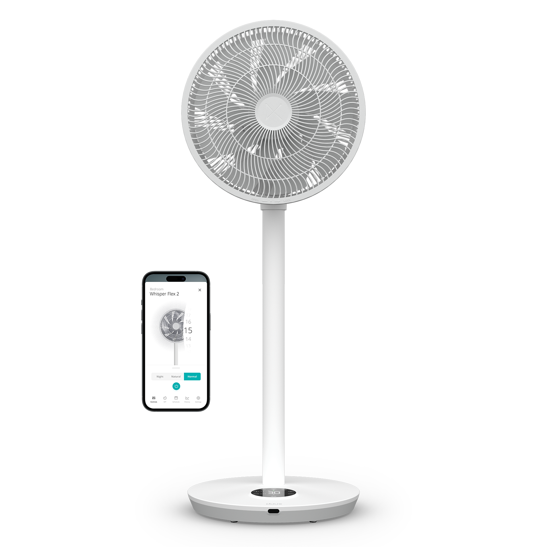 Duux Whisper Flex² Smart - Fluisterstille Staande Ventilator