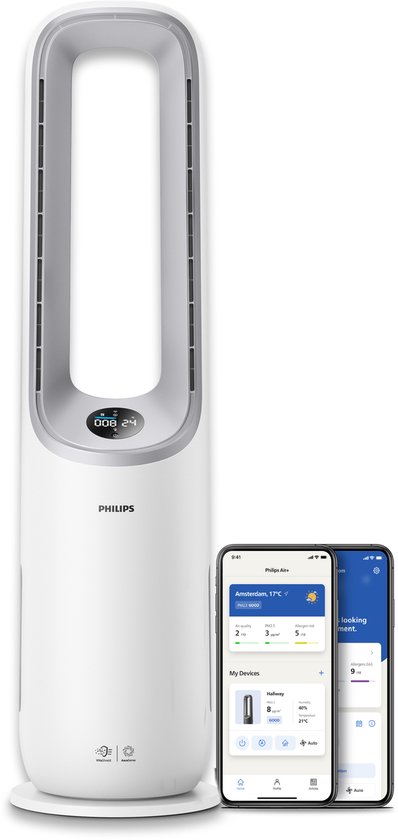 Philips Air Performer 7000-serie AMF765/10 2-in-1 luchtreiniger en ventilator