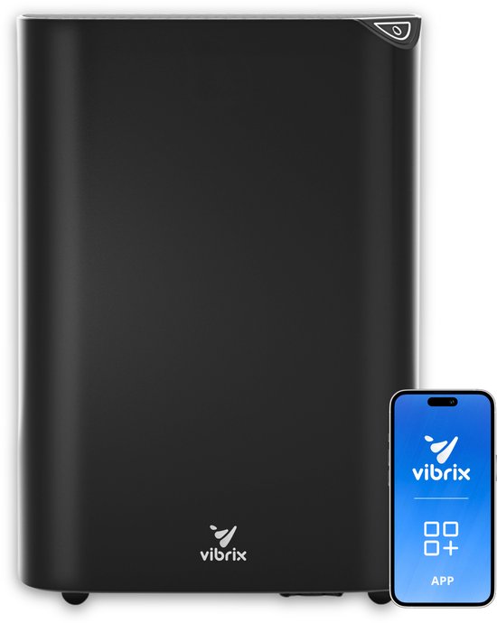 Vibrix DryFlow20 Pro luchtontvochtiger 20 L/dag met app-bediening